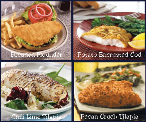 Captn Chuckys fish selections