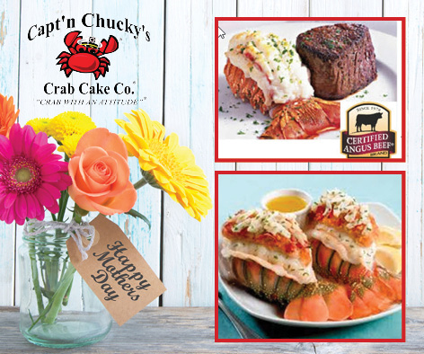 mothers day captn chuckys surf and turf