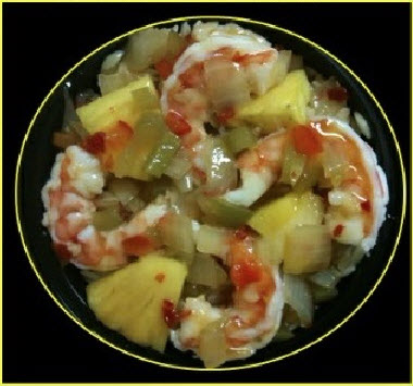 pan seared shrimp