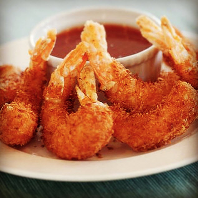 coconut shrimp with thia sauce