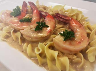 Heat Eat Shrimp Strganoff