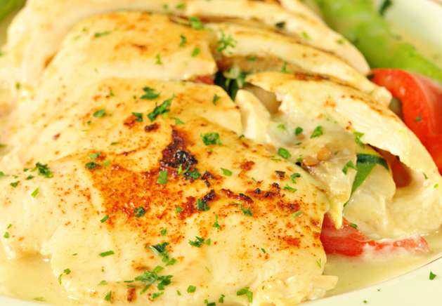 crab stuffed flounder