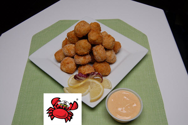 crab critters and sabi sauce