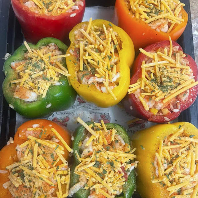 Shrimp Stuffed Peppers