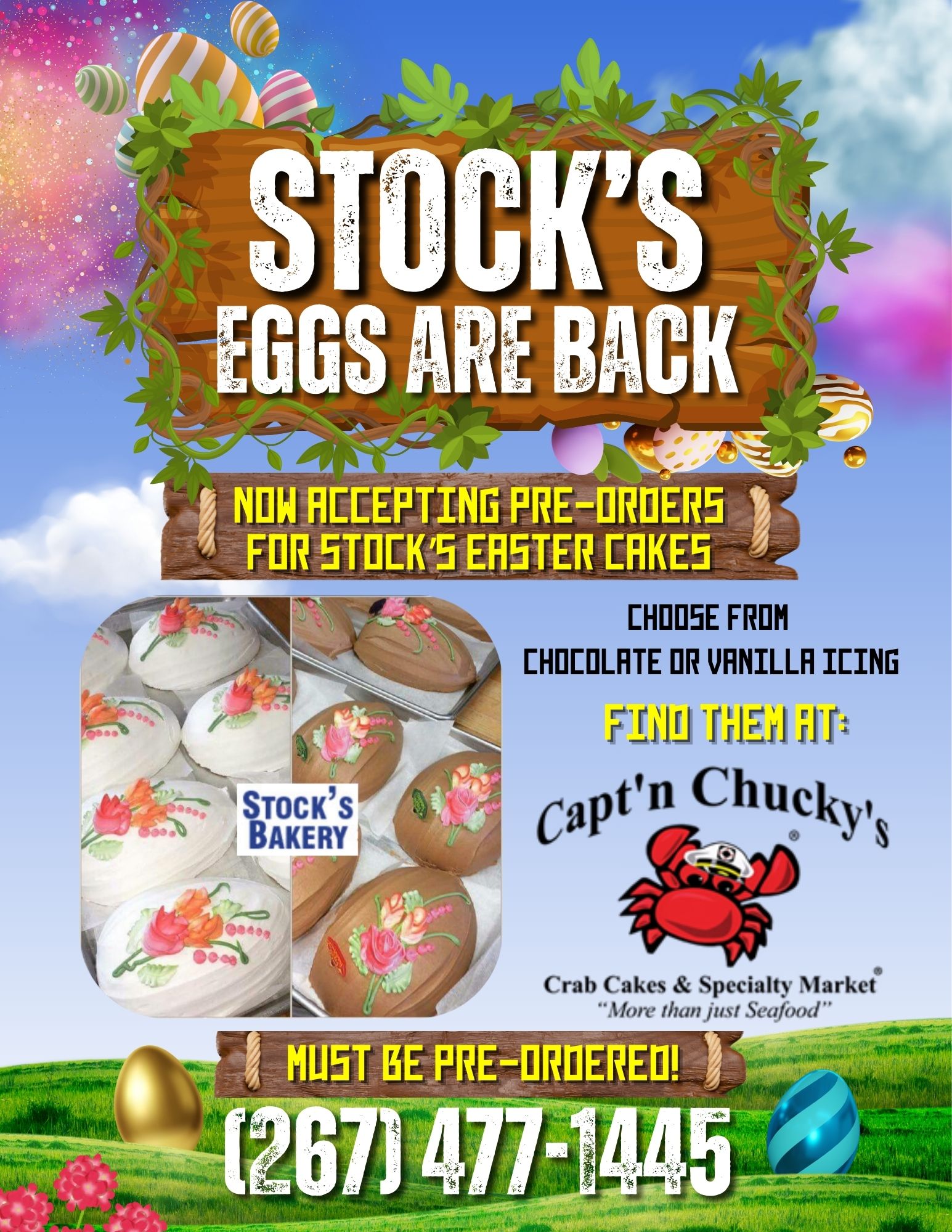 stocks easter cakes Colmar